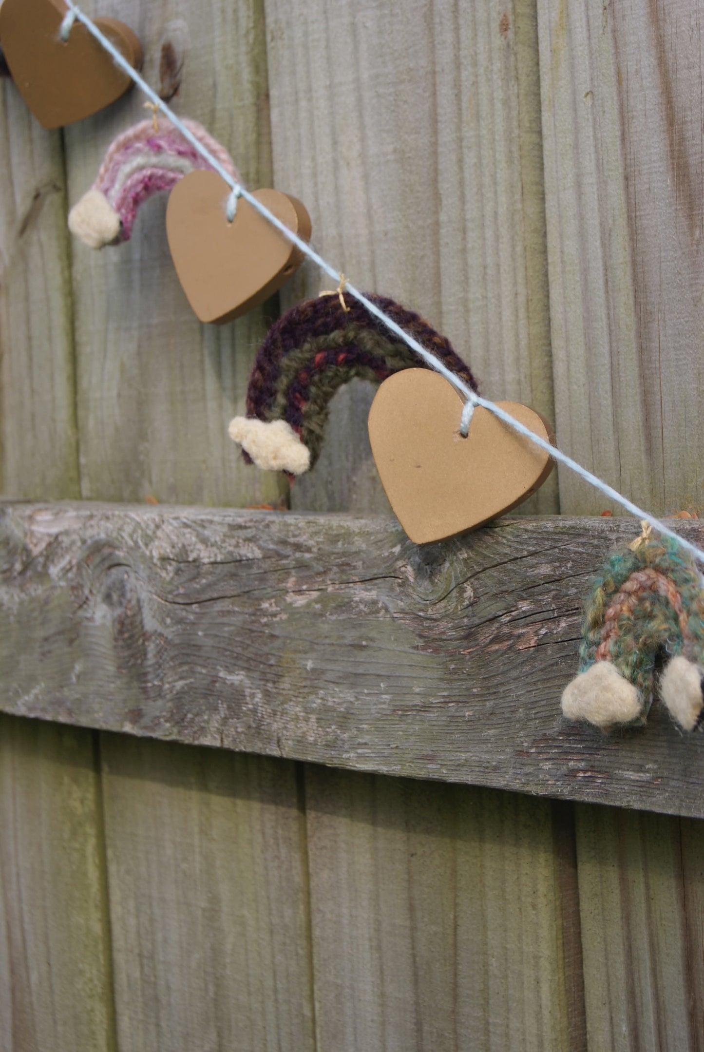 Organic Rainbow Garland