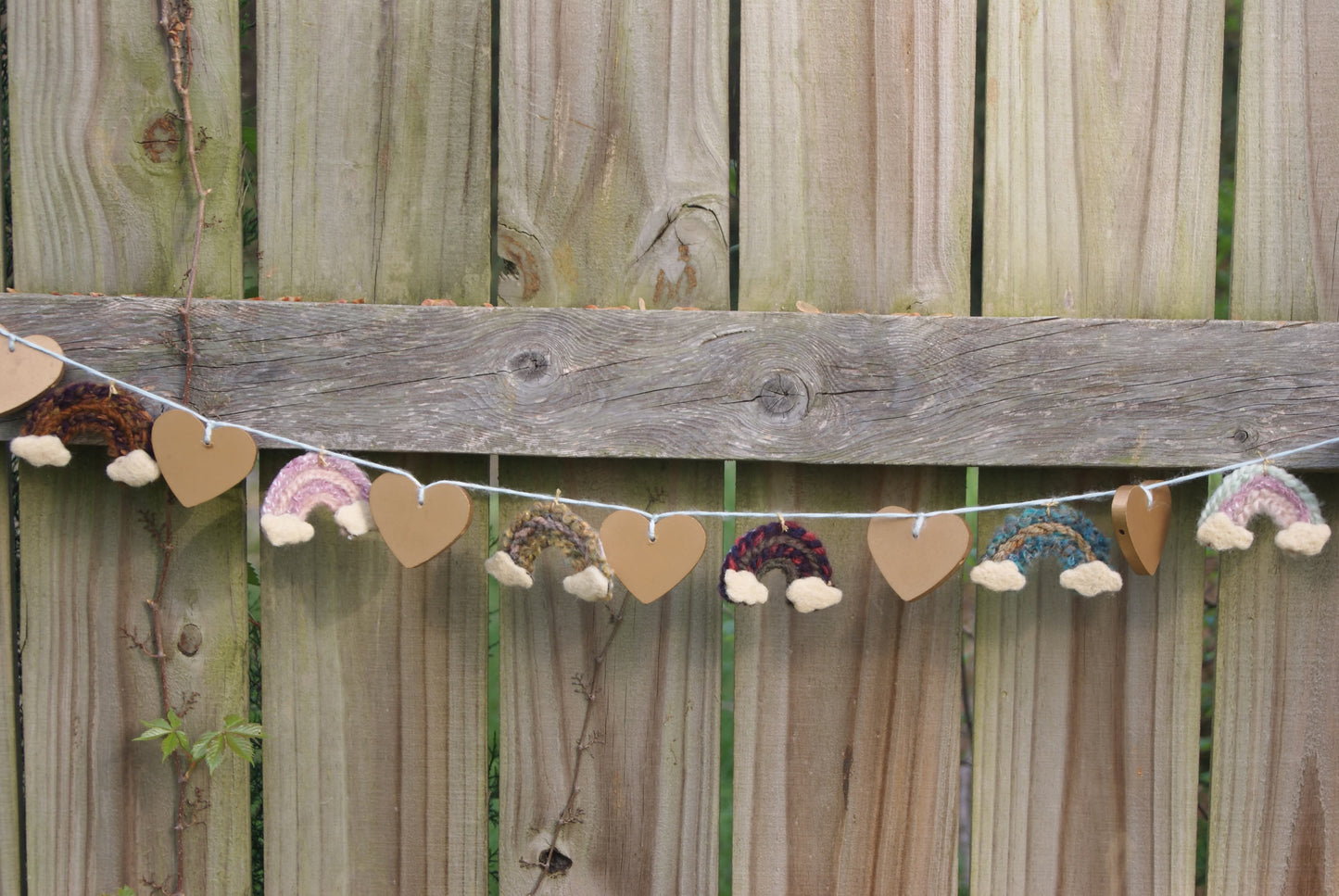 Organic Rainbow Garland