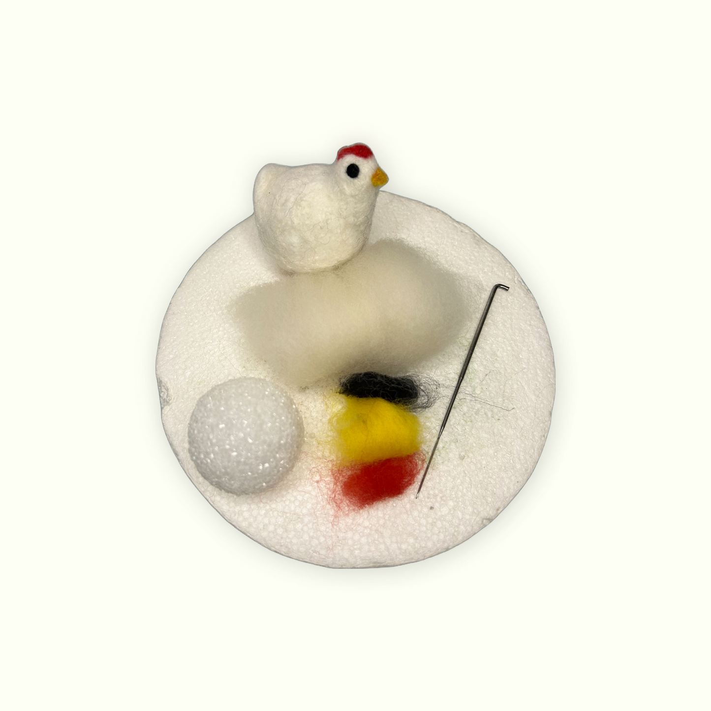 DIY Felted Chicken Kit
