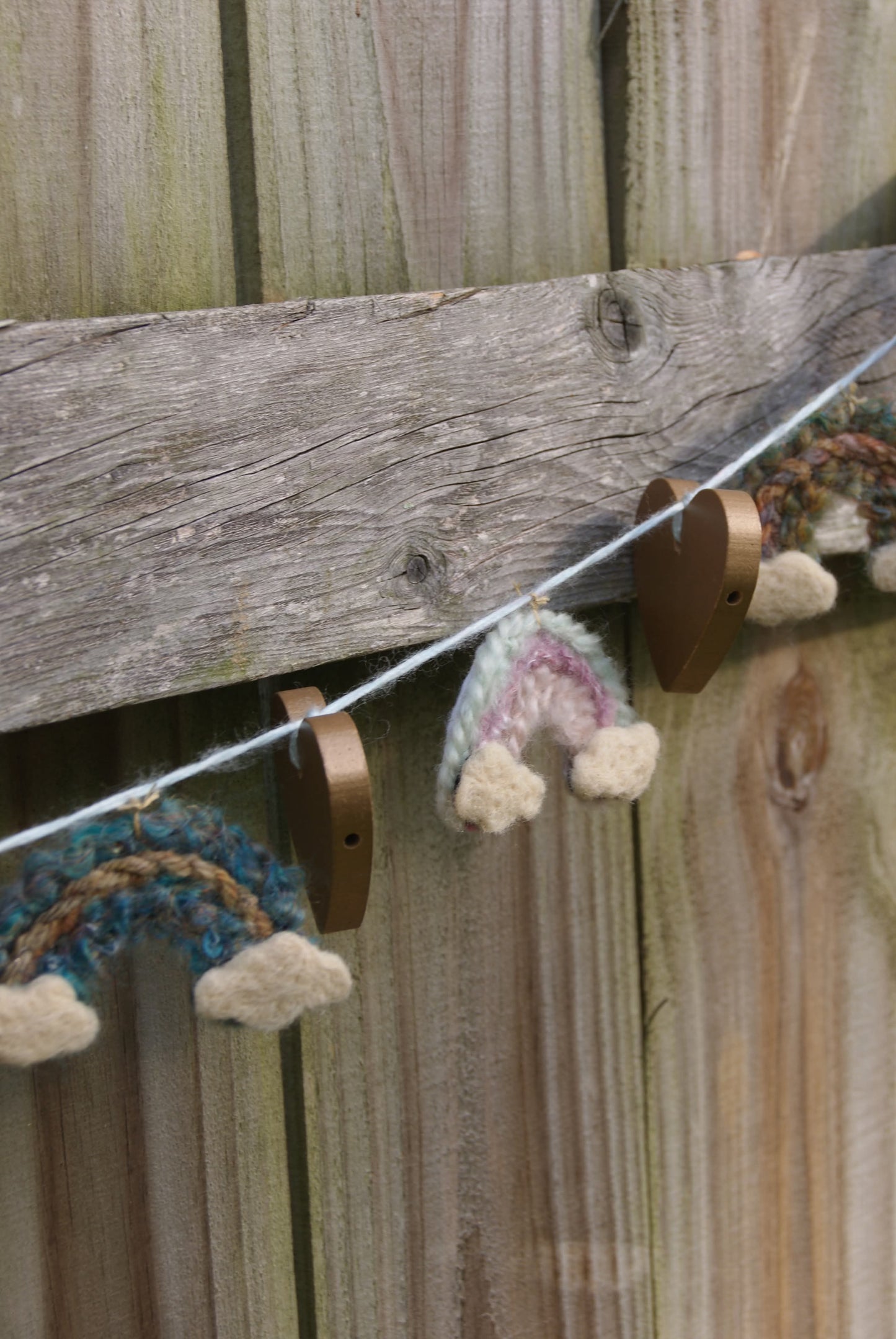 Organic Rainbow Garland