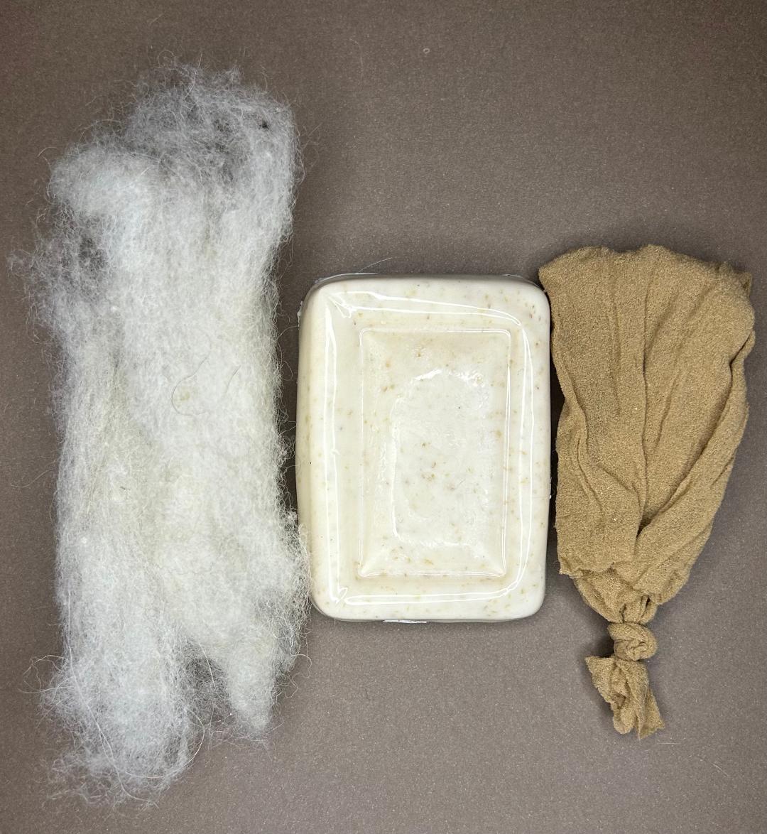 DIY Felted Soap Kit