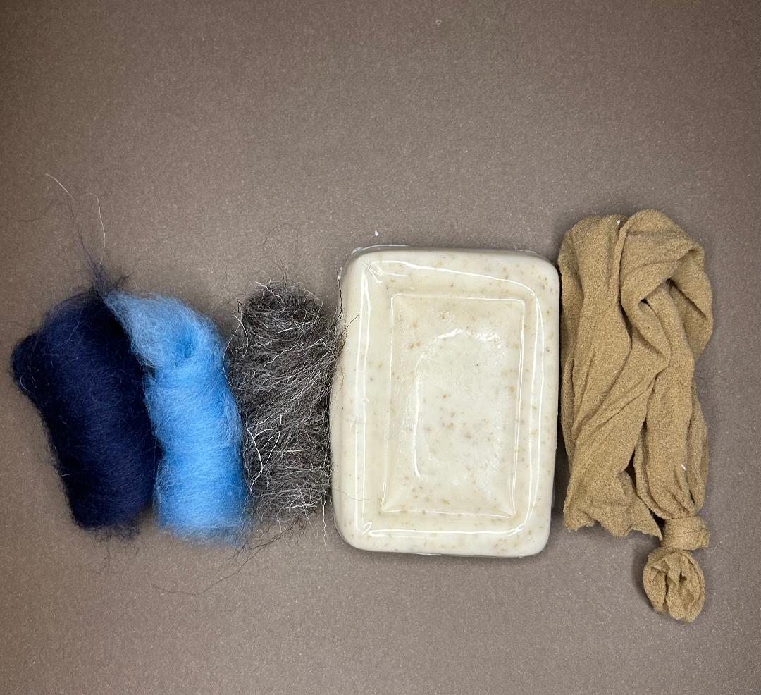 DIY Felted Soap Kit