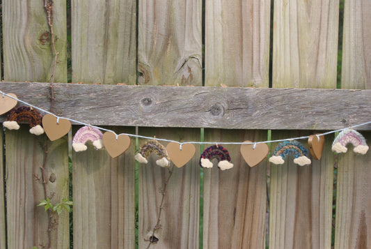 Organic Rainbow Garland