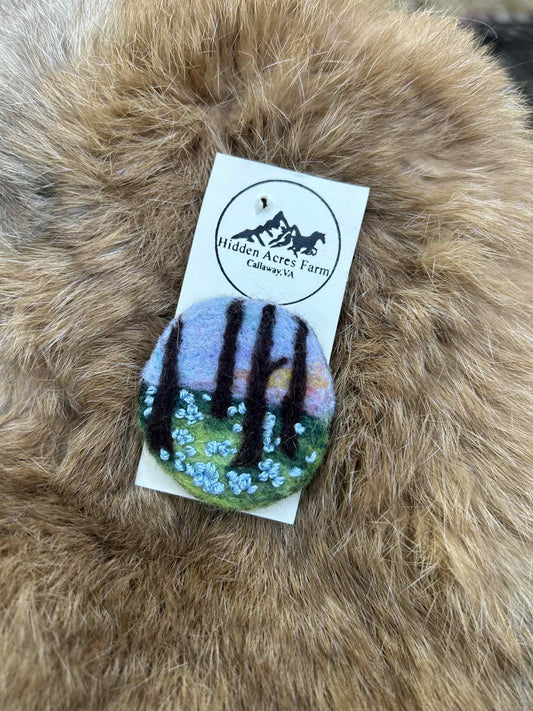 Twilight Forest Brooch