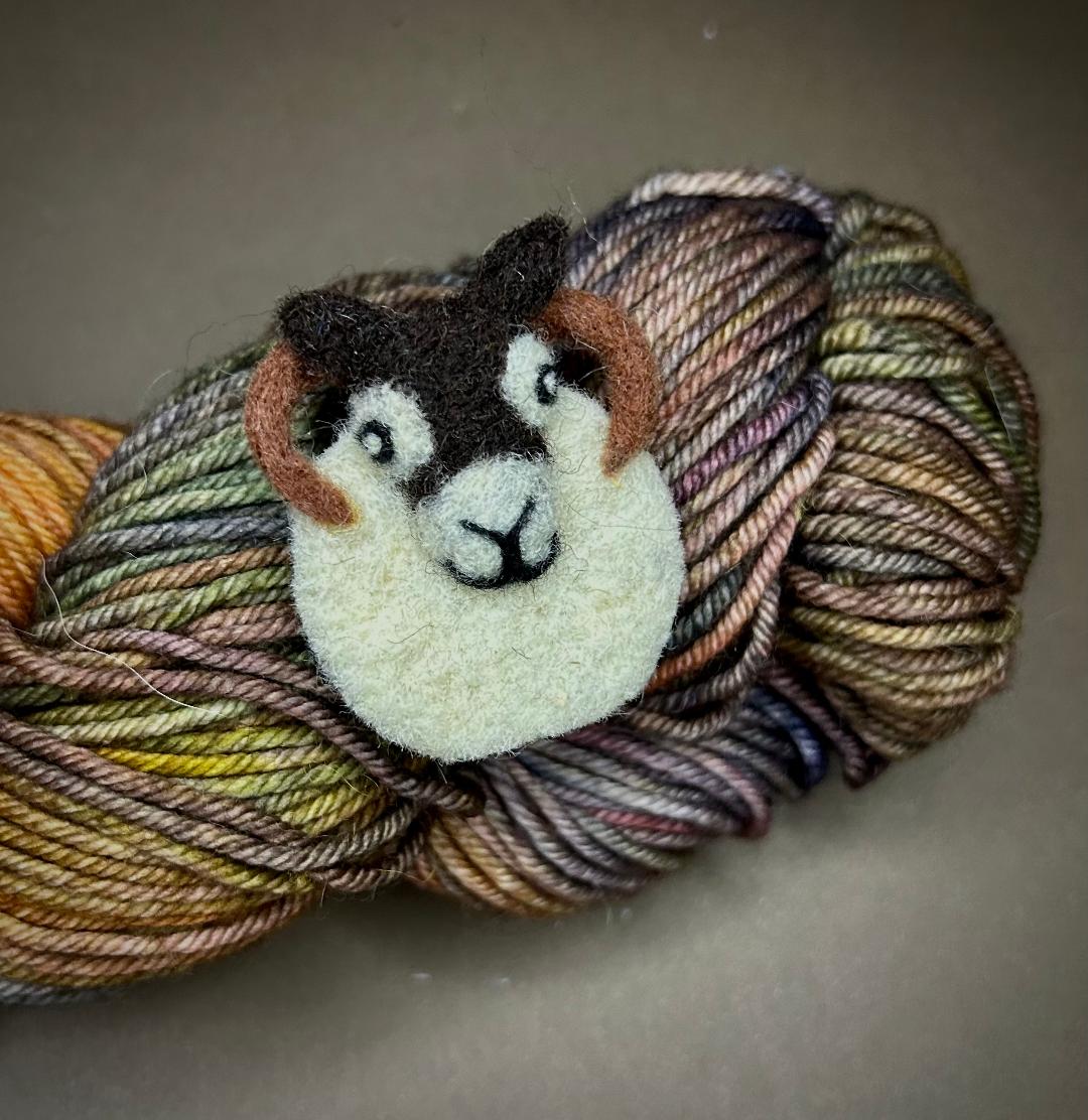 Ram Brooch