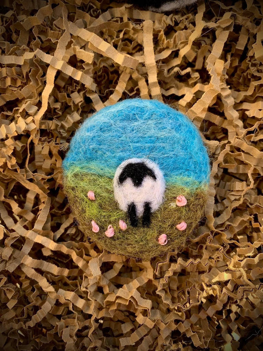 Clear Blue Skies Sheep