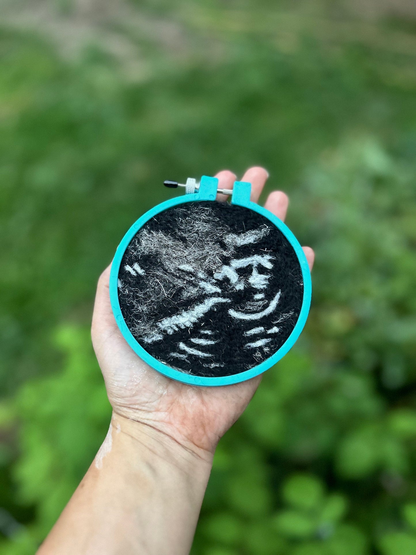 Custom Felted Sonograms