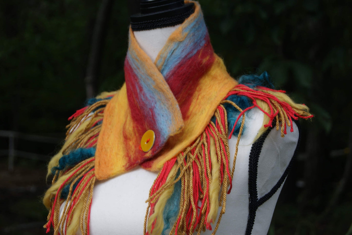 Mountain Range Sunset-Neck Scarf